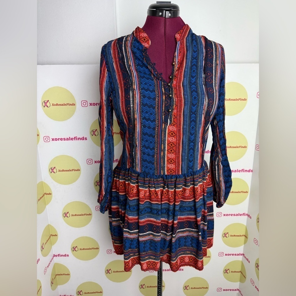 Bohemian Striped Dress